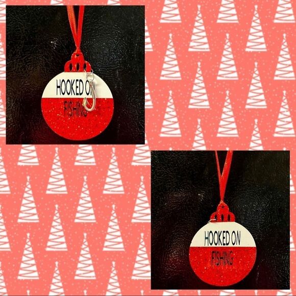 Stylish Double Sided Pendant Holiday Ornament - Picture 1 of 2